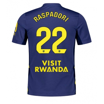 Billige Fotballdrakt Atletico Madrid Giacomo Raspadori #22 Replika Bortedrakt 2025-26 Kortermet